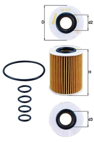 KNECHT Маслен филтър Chevrolet Cruze Opel Astra H/Astra J/Corsa D