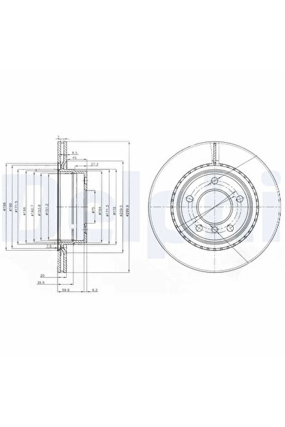 DELPHİ Disc Frana Bmw 1/3