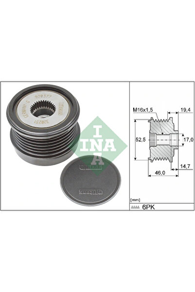 FAG Sistem Roata Libera Generator Mercedes-Benz C-Class/Cls/E-Class Mercedes-...