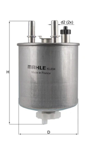 KNECHT Filtru Combustibil Renault Kangoo / Grand Kangoo 2/Kangoo Be Bop/Kango...