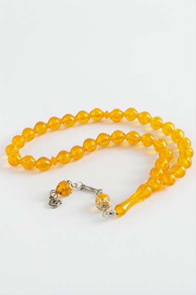 Marsilyan سبحة بلاستيكية مسطحة القطع 10 مم