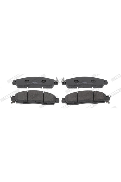 FERODO Brake Pad Set Disc Brake Nissan Navara NP300 Pick-Up/Navara NP300 Plat...