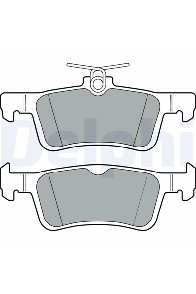 DELPHİ Set Placute Frana Frana Disc Ford Fiesta 7