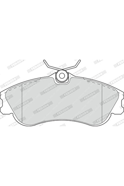 FERODO Brake Pad Set Disc Brake Citroen Xsara Picasso Peugeot 206/Partner Van