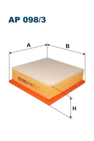 Filtron Filtru Aer Alfa Romeo Mito (955_) 2008-2018 Diesel