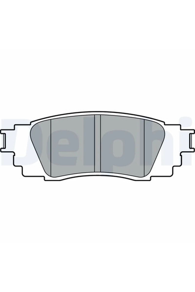 DELPHİ Set Placute Frana Frana Disc Lexus Lbx Toyota C-Hr/Yaris Cross