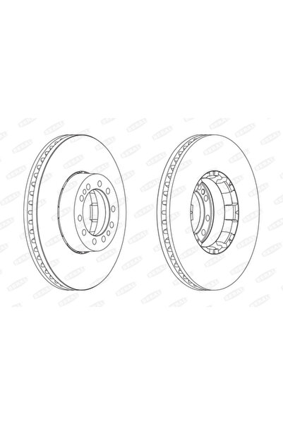 BERAL Дискови спирачки Renault Trucks Magnum/Premium
