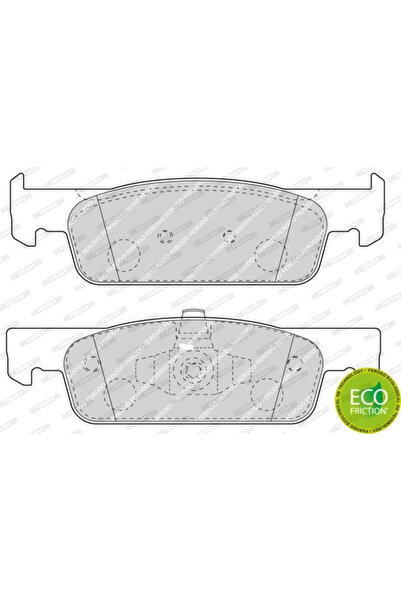 FERODO Set placute frana frana disc DACIA LOGAN MCV II 2013-2018 FDB4615 (Benzina)