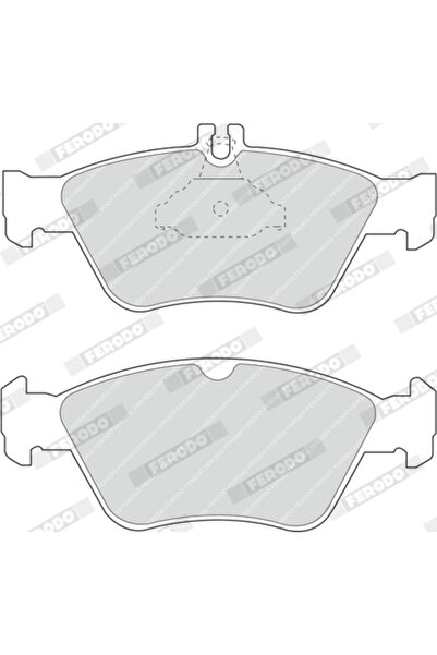 FERODO Brake Pad Set Disc Brake Mercedes-Benz C-Class/Clk/E-Class