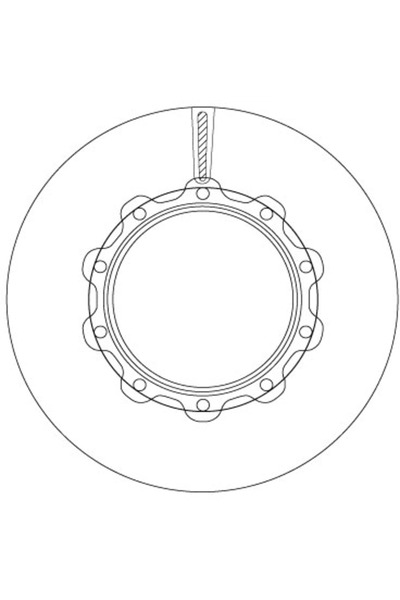 TRW Disc Frana Scania 4 - Series/P 1/R 1