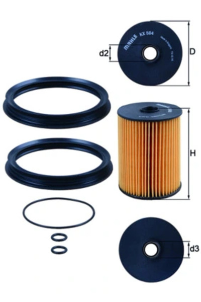 KNECHT Filtru Combustibil Mini Mini