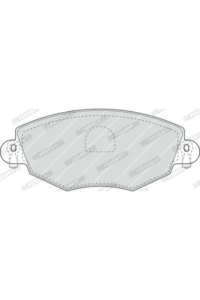 FERODO Brake Pad Set Disc Brake Ford Metrostar/Mondeo 3 Jaguar 10-Type 1