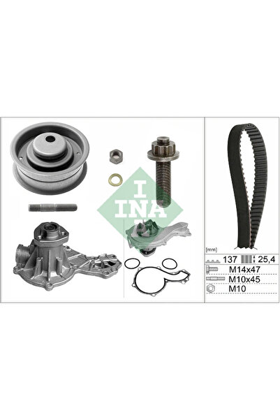 FAG Set Pompa Apa + Curea Dintata Audi 80 B3 Limuzina/80 B4 Seat Cordoba/Ibiz...