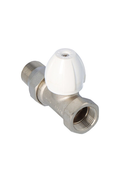 Other Straight nickel-plated ACTIV radiator valve, 34 inches PS