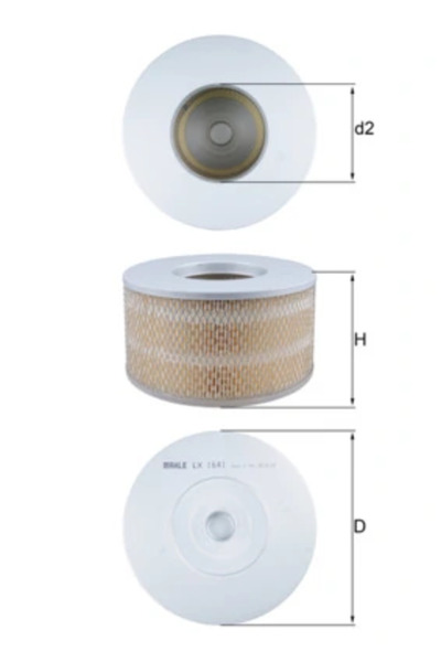 KNECHT Въздушен филтър Toyota Hilux 6 Пикап/Hilux 7 Пикап