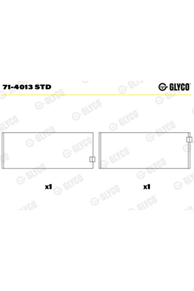 GLYCO Cuzineți Biela Hyundai Accent 2/Getz/Matrix Mercedes-Benz Clasa A/Clasa...