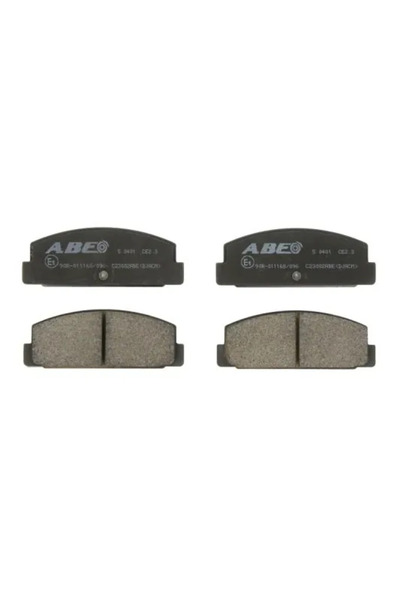 Abe Brake pad set rear axle disc brake MAZDA 323 S IV (BG) 1989-1996 C23002ABE (Diesel)
