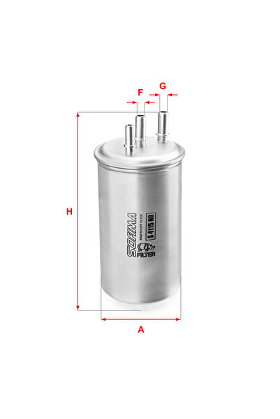 SOFIMA Filtru Combustibil Dacia Duster/Logan/Sandero Renault Duster/Logan 1