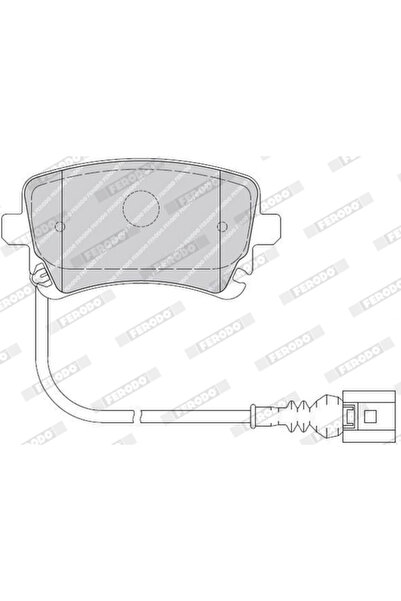 FERODO Set Placute Frana Frana Disc Vw Multivan T5/Transporter T5 Bus/Transpo...