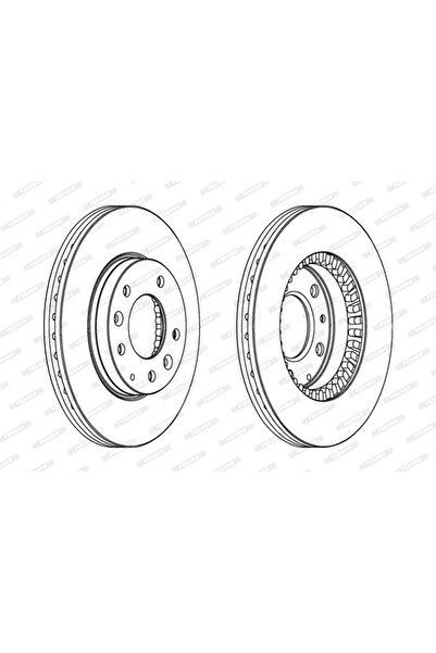 FERODO Disc Frana Mazda 6/Premacy Mazda (Faw) 6