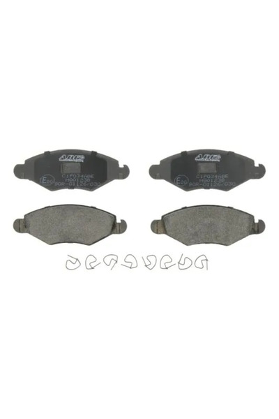 Abe Set Placute Frana Frana Disc Punte Fata Peugeot 106 2/206/306