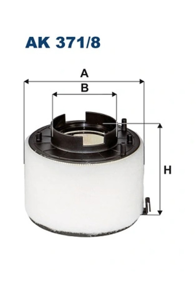 Filtron Filtru Aer Audi A5 Sportback (8ta) 2009-2017 Diesel