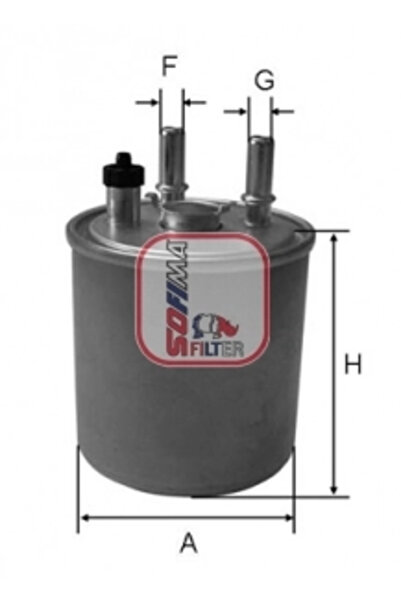 SOFIMA Filtru Combustibil Renault Kangoo / Grand Kangoo 2/Kangoo Be Bop/Kango...