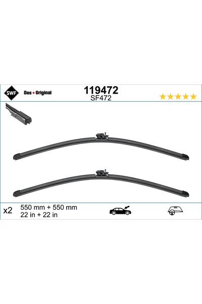 SWF Lamela Stergator Fata Mercedes-Benz C-Class/Glc