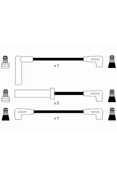 NGK Jeep Wrangler 2 Ignition Wiring Set