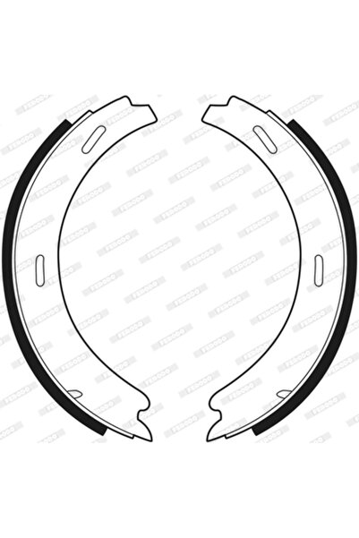 FERODO Set Saboti Frana Frana De Mana Mercedes-Benz 124 Limuzina/190/E-Class