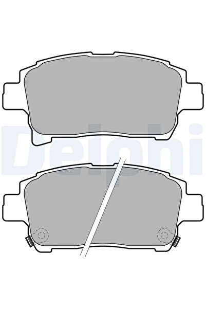 DELPHİ Set Placute Frana Frana Disc Aston Martin Cygnet Geely Kingkong
