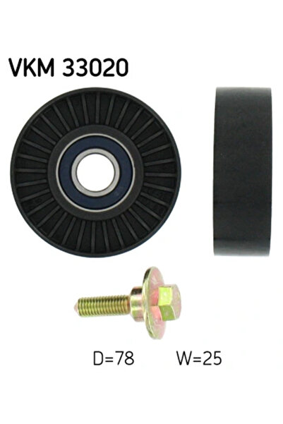 SKF Drive belt guide pulley CITROËN C5 II Estate (RE_) 2004-2005