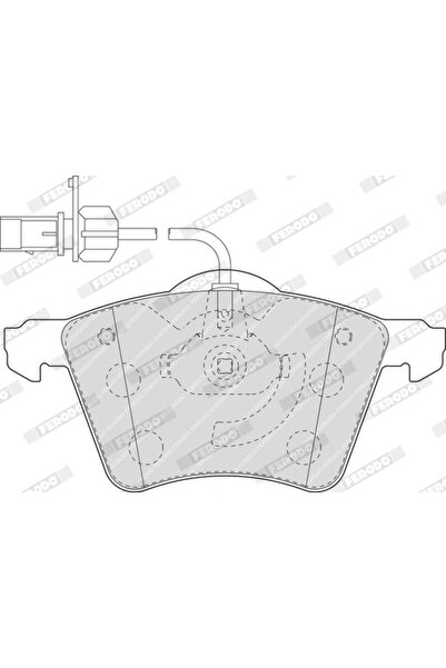 FERODO Set Placute Frana Frana Disc Ford Galaxy 1/Galaxy Model 1 Van Seat Alh...