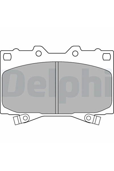 DELPHİ Комплект спирачни накладки за дискови спирачки Lexus Lx Toyota Land Cr...