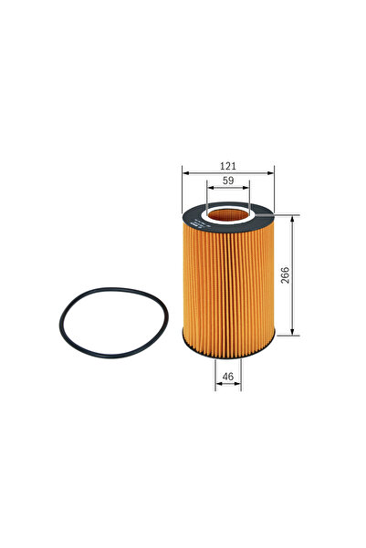 Bosch Oil filter Kamaz 5490 Mercedes-Benz Actros MP4 / MP5/Axor/Tourismo