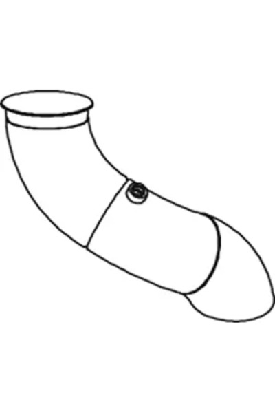 Dinex Racord Evacuare Spate Scania G 1/P 1/R 1