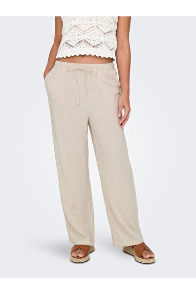 ONLY Hose Onlsiesta Mittlere Taille Gerade Geschnitten Hose