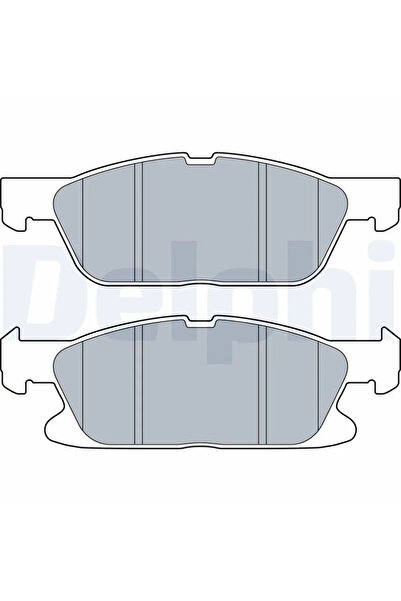DELPHİ Комплект спирачни накладки дискови спирачки Ford Edge