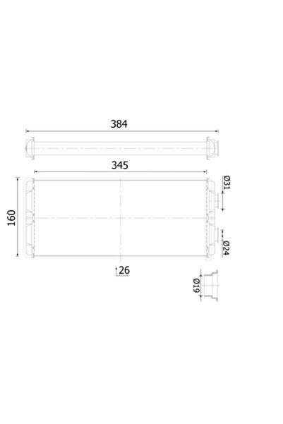 MAHLE Schimbator Caldura Incalzire Habitaclu Mercedes-Benz Atego