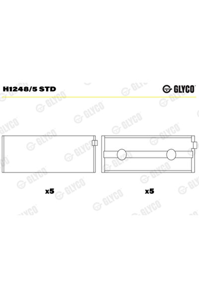 GLYCO Cuzineti Arbore Cotit Hyundai Galloper 1/H100 Platou / Sasiu Mitsubishi...