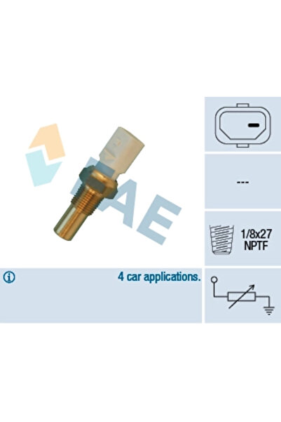FAE Senzor,temperatura Lichid De Racire Jeep Cherokee (xj) 1990-1996 Benzina