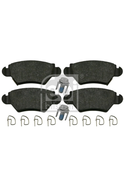 FEBI BILSTEIN Set Placute Frana Frana Disc Puntea Spate Opel Astra G/Corsa