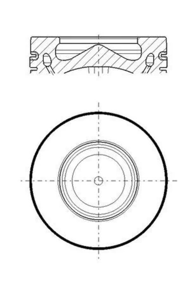 MAHLE Piston Bmw 1/2/3