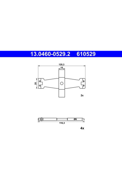 Ate Set Accesorii Placute Frana Tesla Model 3/Model Y