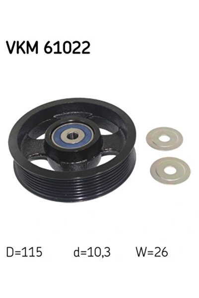 SKF Guide/drive pulley for TOYOTA HIACE VI bus (__H3__) 2019-2024
