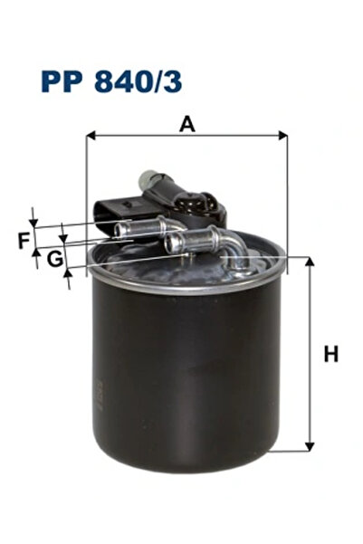 Filtron Filtru Combustibil Mercedes-Benz A-Class/B-Class Sports Tourer/C-Class