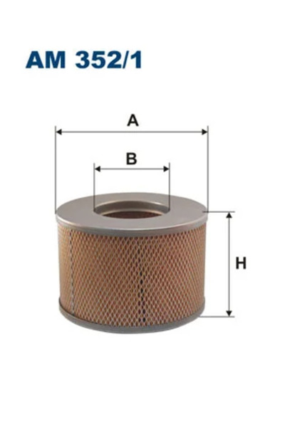Filtron Filtru Aer Toyota 4 Runner Iii (_n18_) 1995-2002 Diesel