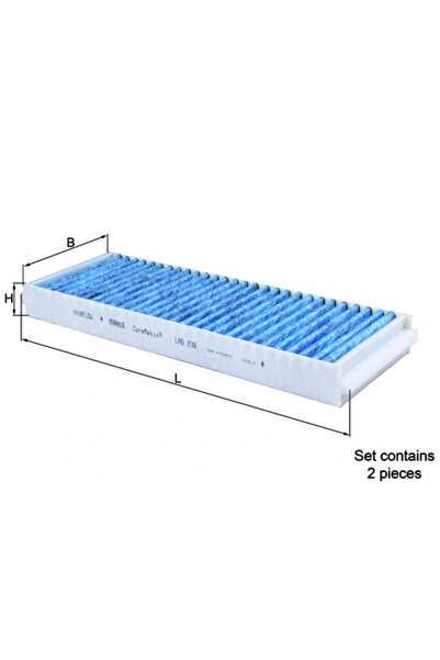 KNECHT Filtru Aer Habitaclu Audi A3/A6 Allroad C6/A6 C6 Lamborghini Gallardo