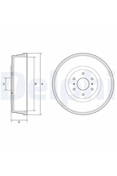 DELPHİ Tambur Frana Nissan Navara NP300 Renault Alaskan