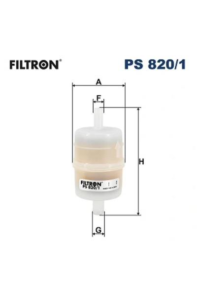 Filtron Fuel Filter Maybach 57 Mercedes-Benz E-Class/S-Class